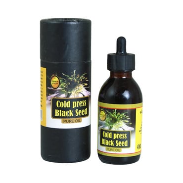 Pure Black Seed Oil With Dropper - 4 oz. image 0